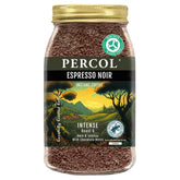 100g jar of Percol Intense Espresso Instant Coffee, adorned with a scenic landscape label.